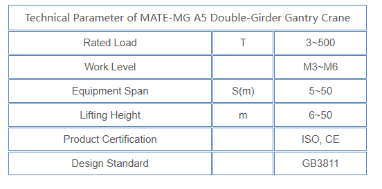 Efficient Double Girder Rail Mounted Mobile Gantry Crane Efficient Double Girder Rail Mounted Mobile Gantry Crane