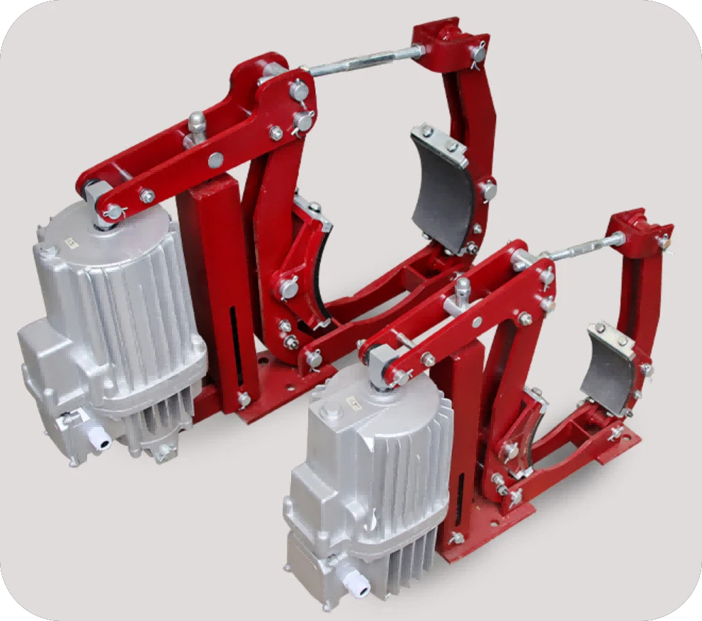 Electrohydraulic brakes for cranes Electrohydraulic brakes for cranes