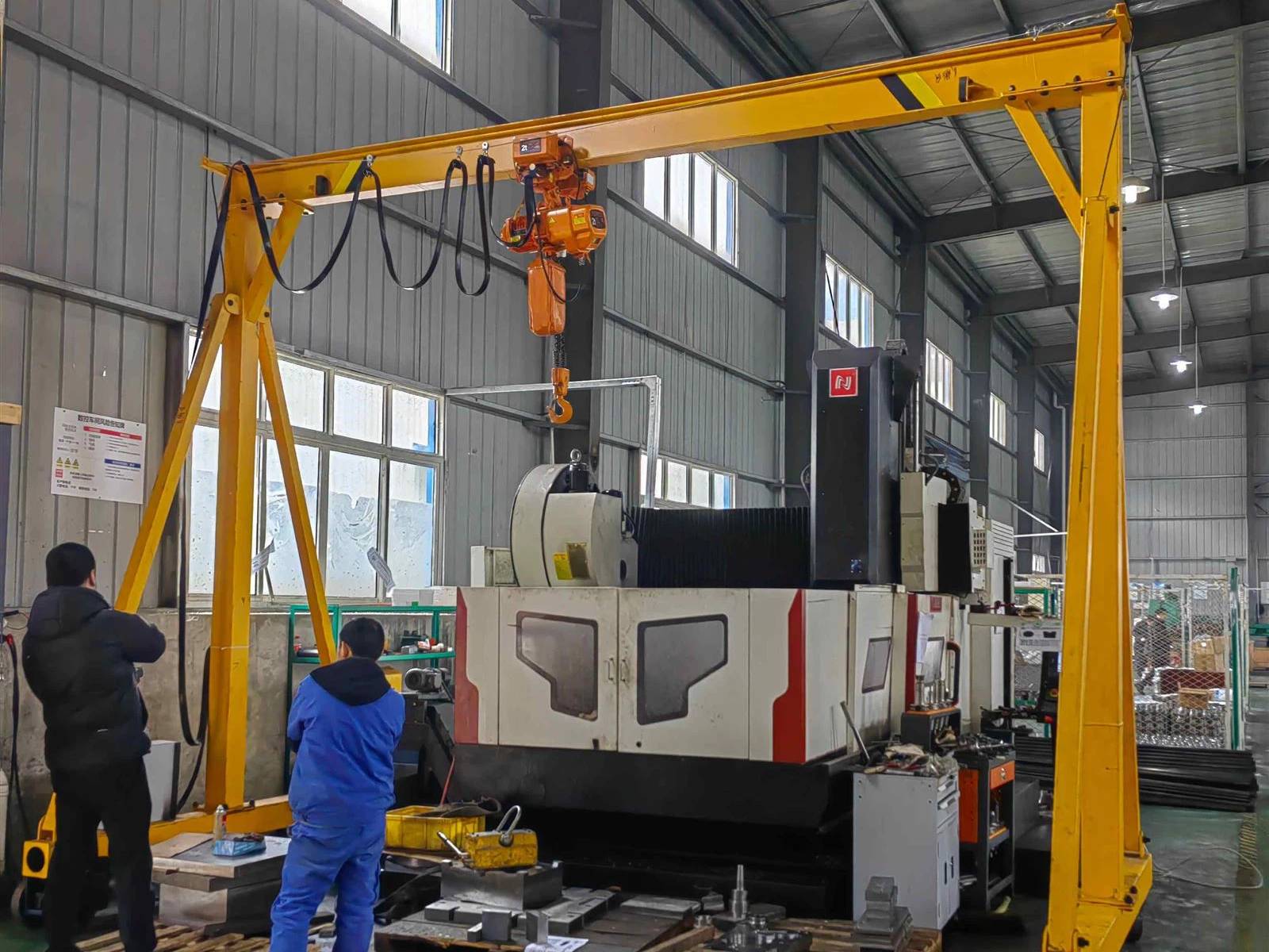 Mobile trackless gantry crane Mobile trackless gantry crane
